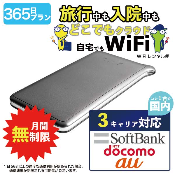 ポケットwifi wifi レンタル レンタルwifi wi-fiレンタル ポケットwi-fi 1年 365日 docomo ドコモ 無制限 モバイルwi-fi ワイファイ ルーター クラウド U2s