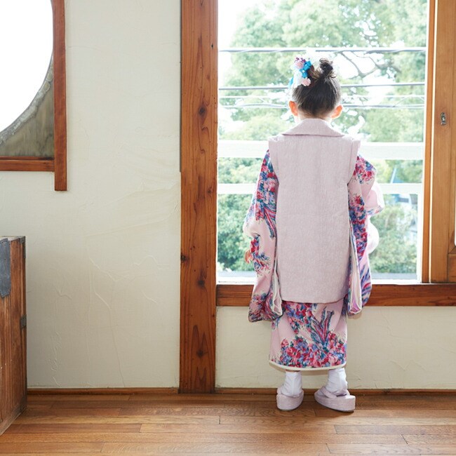 七五三 着物 3歳 女の子 レンタル ナチュラ...の詳細画像4
