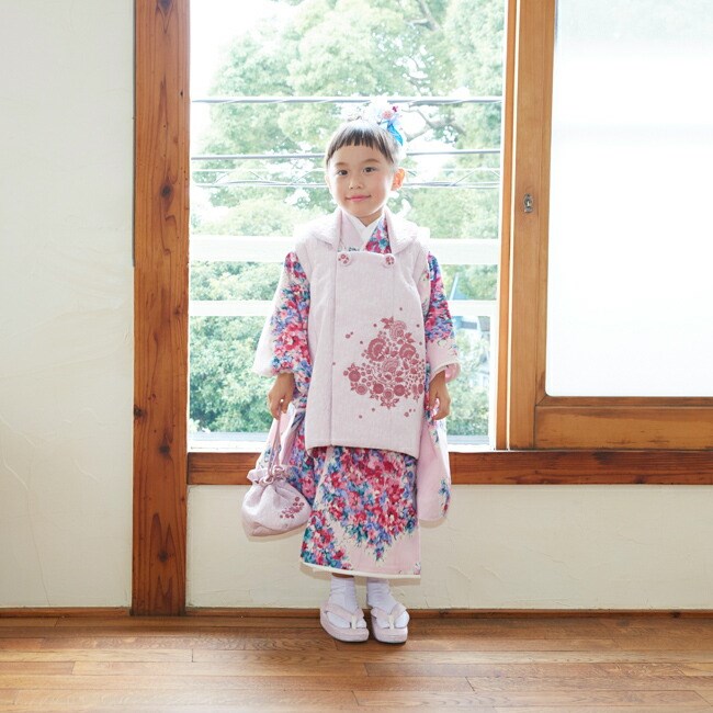七五三 着物 3歳 女の子 レンタル ナチュラ...の詳細画像5