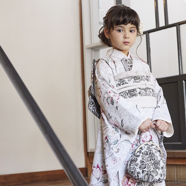 七五三 着物 7歳 女の子 レンタル ナチュラ...の詳細画像4