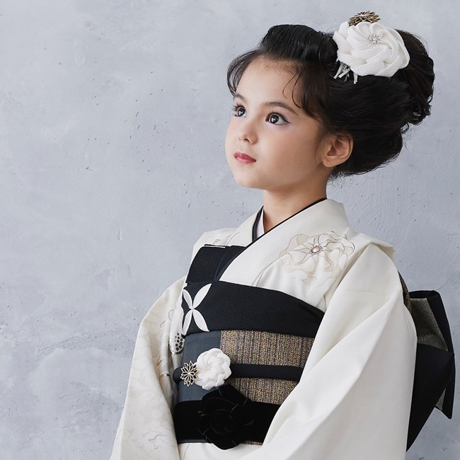 七五三 レンタル 7歳 着物 レンタル 女の子 モダン ジャパンスタイル