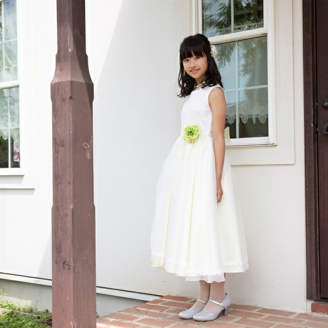 子供ドレスレンタル 靴セット 女の子用フォーマルドレス 日本製 148-YE