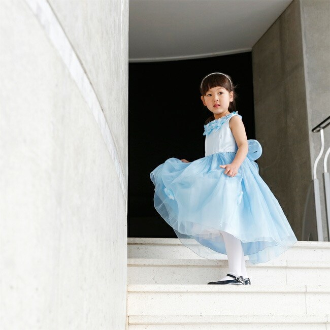 七五三ドレス 3歳 子供ドレス レンタル 靴セット 女の子用 フォーマル