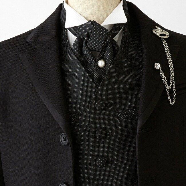 入学式 男児タキシードスーツセット 靴セット 卒園式 レンタル 発表会 結婚式 フォーマル服 BOY-C94 100 110 120 キッズ 結婚式 写真撮影 卒業式 コンクール 黒の画像