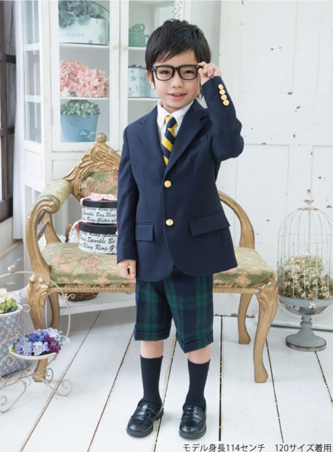 入学式レンタル子供 卒業式 フォーマル子供服 靴セット ラルフローレン Ralph Lauren 男の子セットアップスーツ rlby002 紺ブレザー ボタンダウンシャツ ブ｜rentaldress-kids｜05