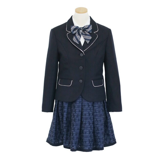 七五三の服 女の子 160 七五三 スーツ 結婚式 elle フォーマル子供服 靴セット ELLE 花柄レーススカートセット スーツ agl019 150 160 165 発表会 |  | 08