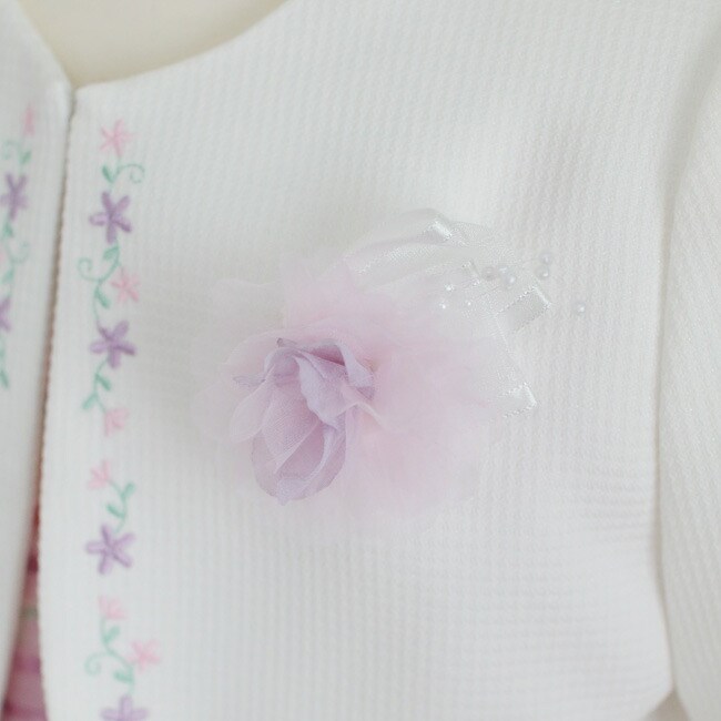 入学式 靴セット ボーダーチュールアンサンブルセット ELLE エル 卒園式 結婚式 発表会 子供服 小学校 女の子 120 服 フォーマル パープル 紫 agl030 120 130 |  | 05