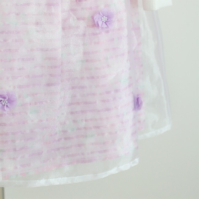 入学式 靴セット ボーダーチュールアンサンブルセット ELLE エル 卒園式 結婚式 発表会 子供服 小学校 女の子 120 服 フォーマル パープル 紫 agl030 120 130 |  | 07