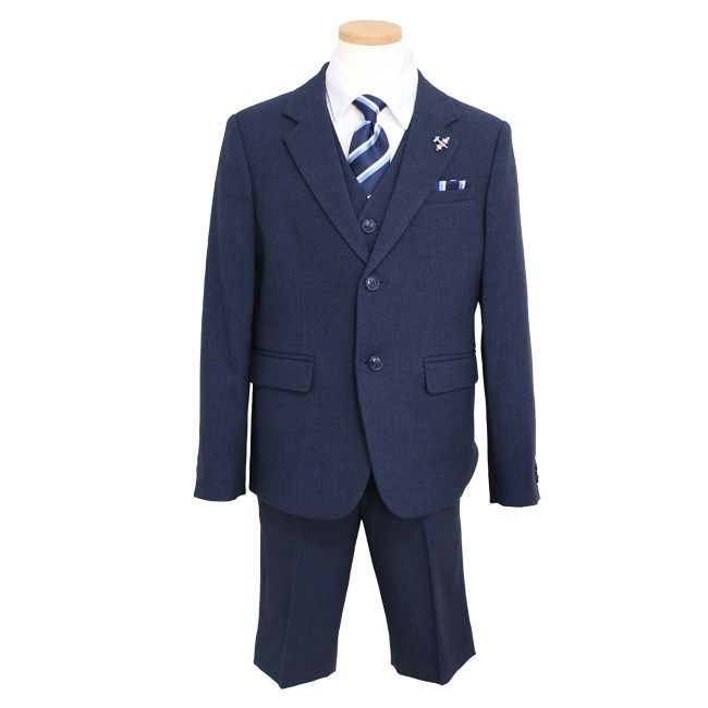 【美品】familiar ファミリア ネイビー スーツ 110 七五三 七五三 結婚式 子供服 男 半ズボン フォーマル 靴セット 男児スーツ