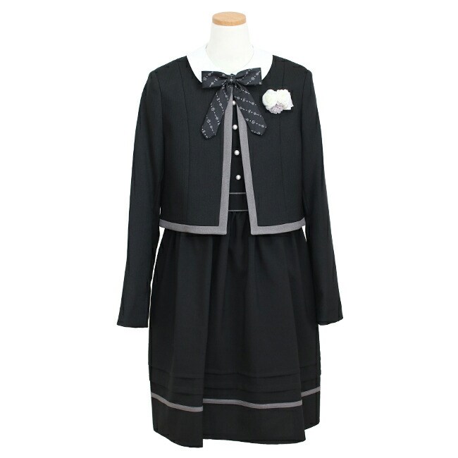 卒業式の服 靴セット 半袖襟付きワンピース 入学式 七五三 結婚式