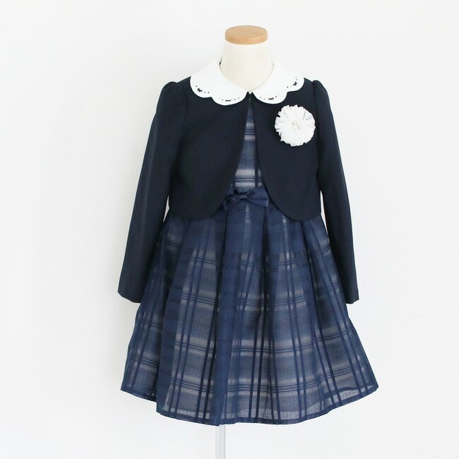 女の子スーツ 3月4月ご利用 入学式 スーツ 女の子 レンタル フォーマル 120 紺 agl029 |  | 11