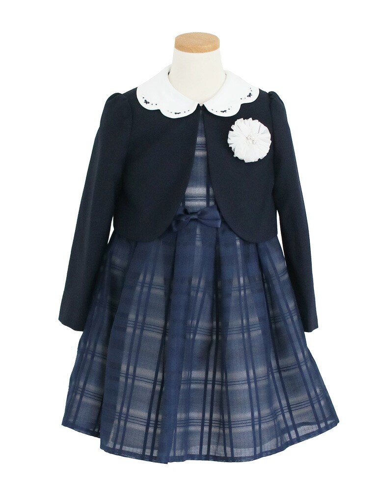 女の子スーツ 3月4月ご利用 入学式 スーツ 女の子 レンタル フォーマル 120 紺 agl029 |  | 02