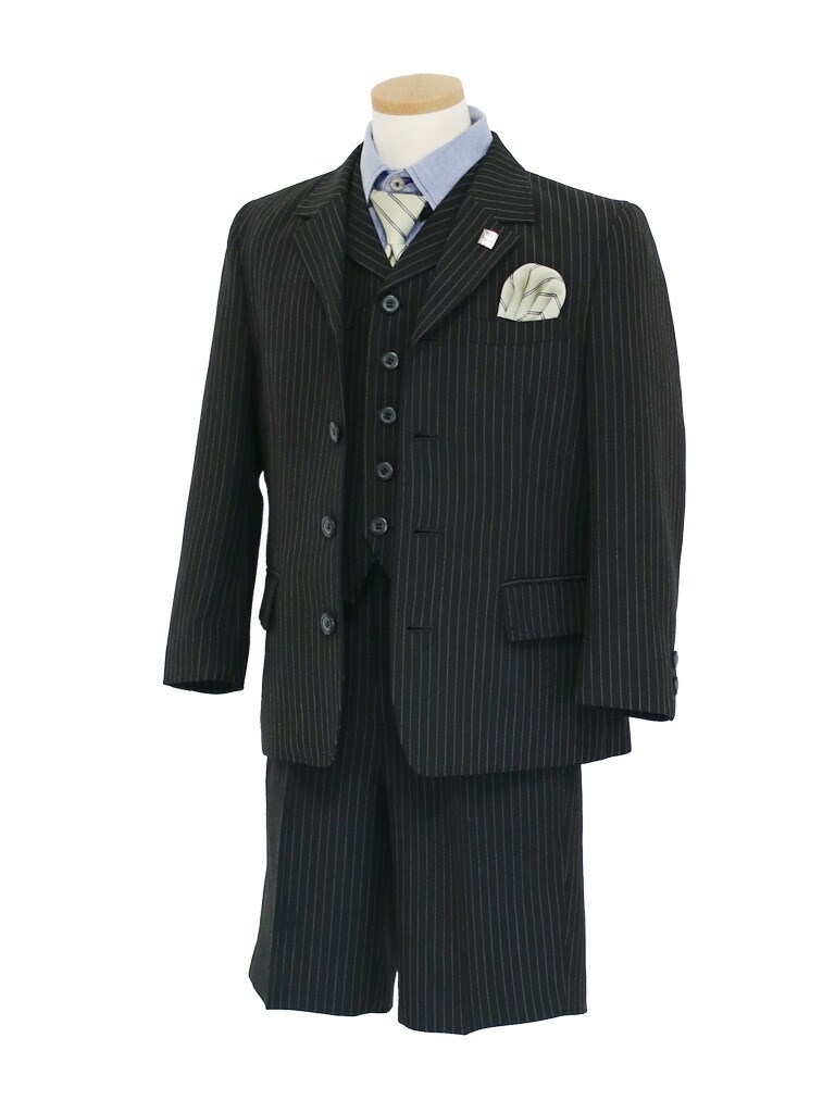 入学式スーツ男の子 3月4月ご利用 入学式 スーツ 男の子 レンタル 120 黒 gt023の画像