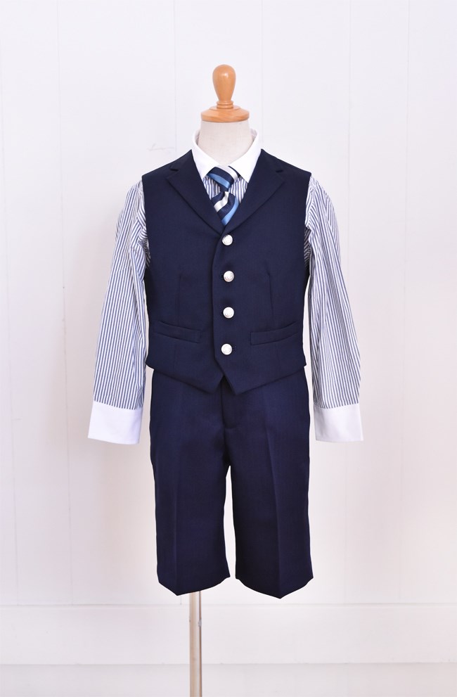 入学式 男 レンタル 120 卒業式 3月4月ご利用 入学式 スーツ 男の子 レンタル 110 120 130 紺 roby025の画像