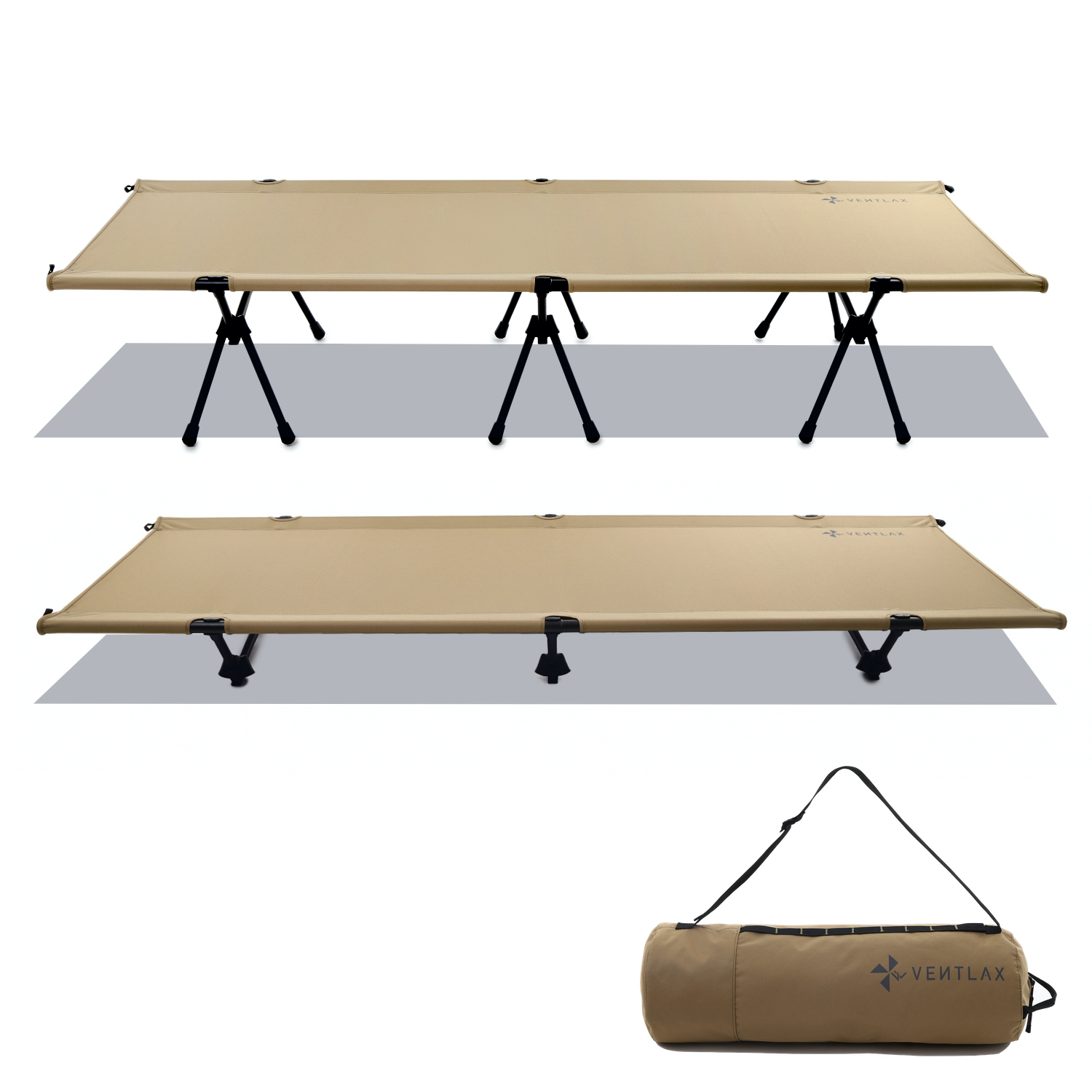 VENTLAX 2WAY ADJUSTABLE COT コット ツーウェイ ハイコット