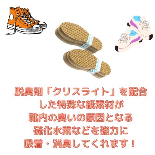 アシート Oタイプ ペーパーインソール 使い捨て 紙製中敷き 23cm〜27cm 抗菌 消臭 お得用 爆買 |  | 03