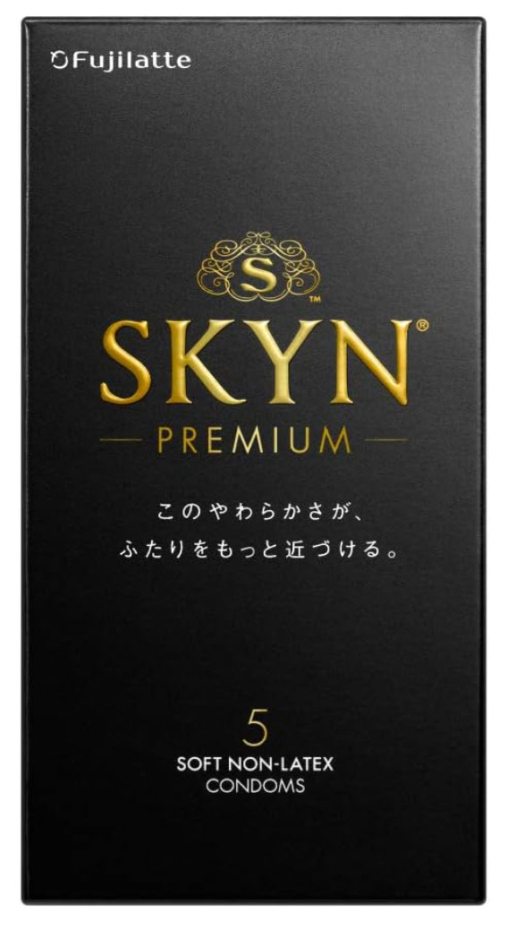 不二ラテックス コンドーム スキン プレミアム SKYN PREMIUM 5個入 2箱