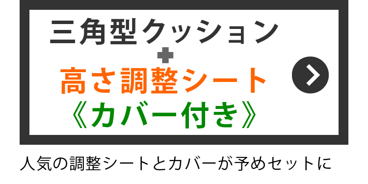 ＋調節シートカバー付き