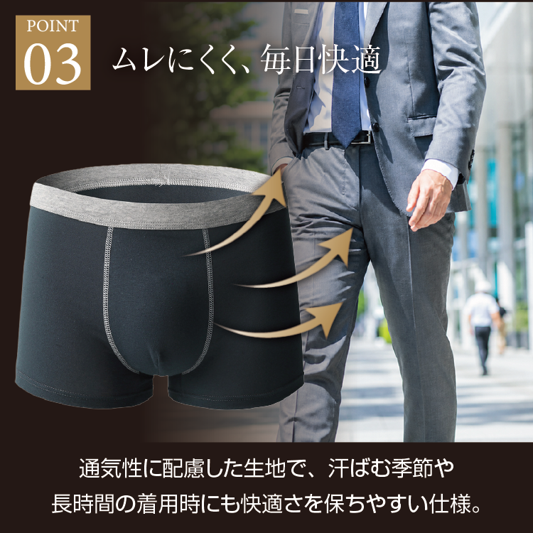 メンズ ボクサーパンツ 3色セット L〜6XL 大きいサイズ ボクサー