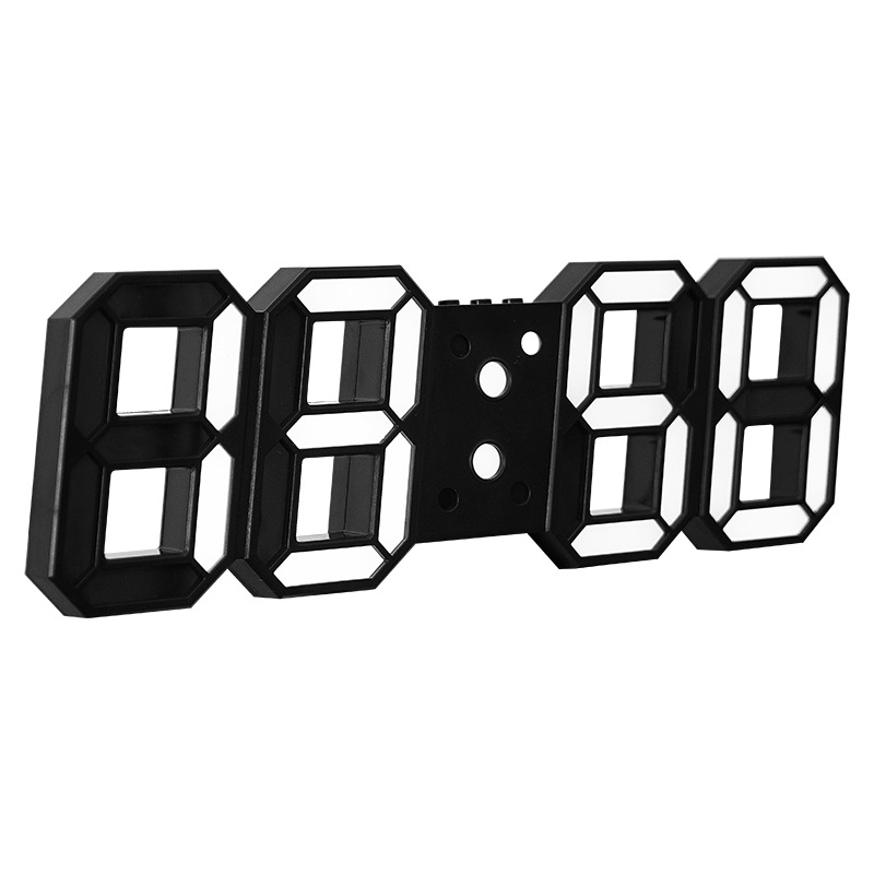 デジタル置き時計 自動調光 スタンド付き 多機能 時計 デジタル時計 置き時計 掛け時計 目覚まし時計｜reowide2｜02