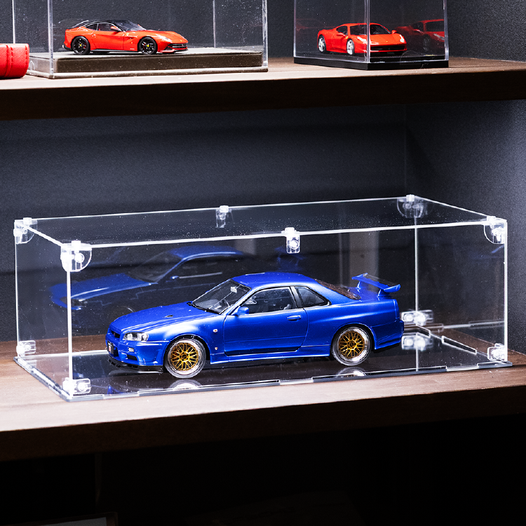 Rapid64 コレクションケース 56×26×18cm アクリルケース クリア