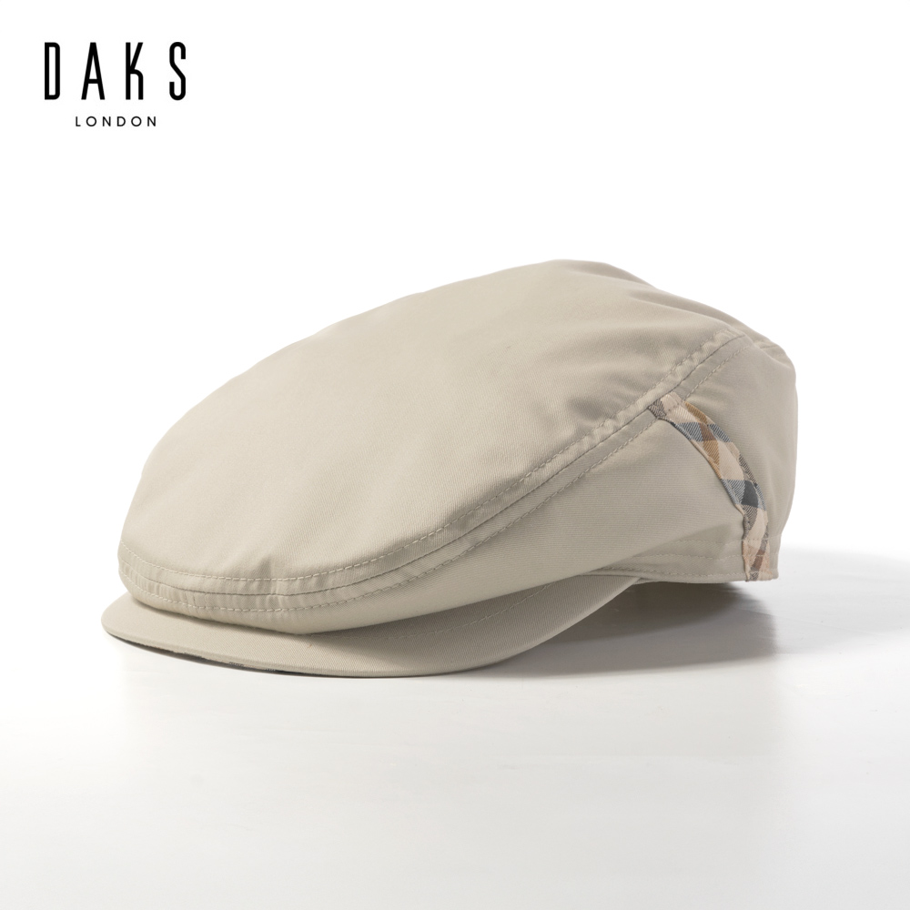DAKS ダックス スタンダード ハンチング メンズ ベージュ 撥水 速乾 UV対策 日本製 サイズ調節 M-39132224 | DAKS