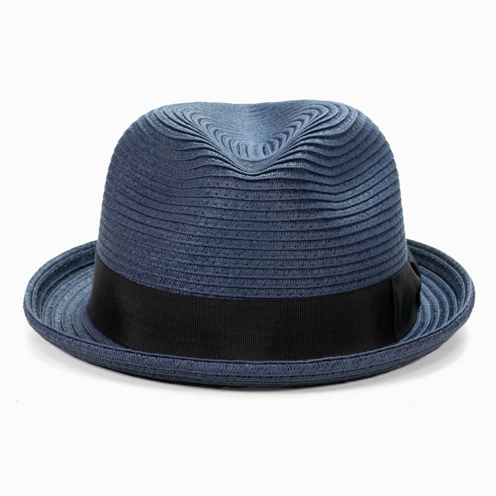 ストローハット メンズ 夏 春夏 つば 短い 帽子 ハット ブランド EDHAT