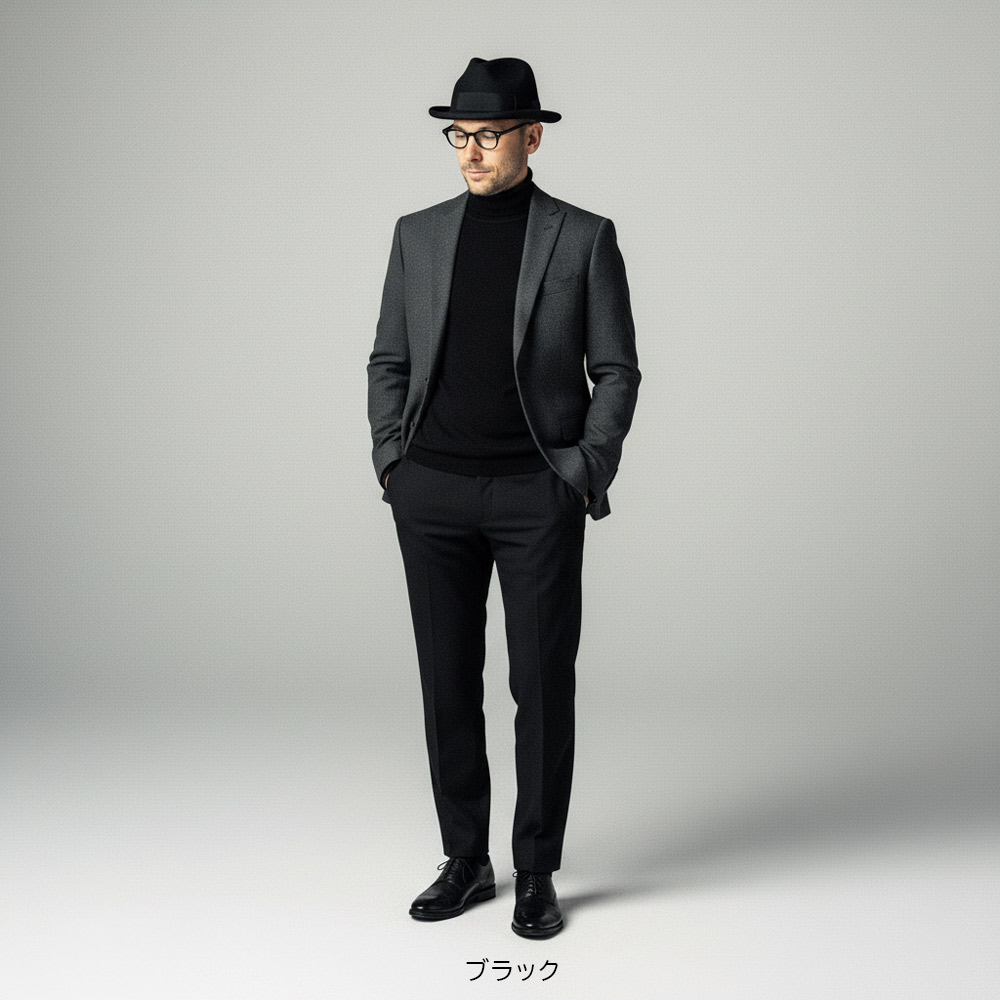 EDHAT エドハット ウール フェルト 中折れハット メンズ 秋冬 帽子 冠婚葬祭 結婚式 サイズ調節可 紳士帽子 ギフト おしゃれ 大人用向けM-16266481 |  | 03