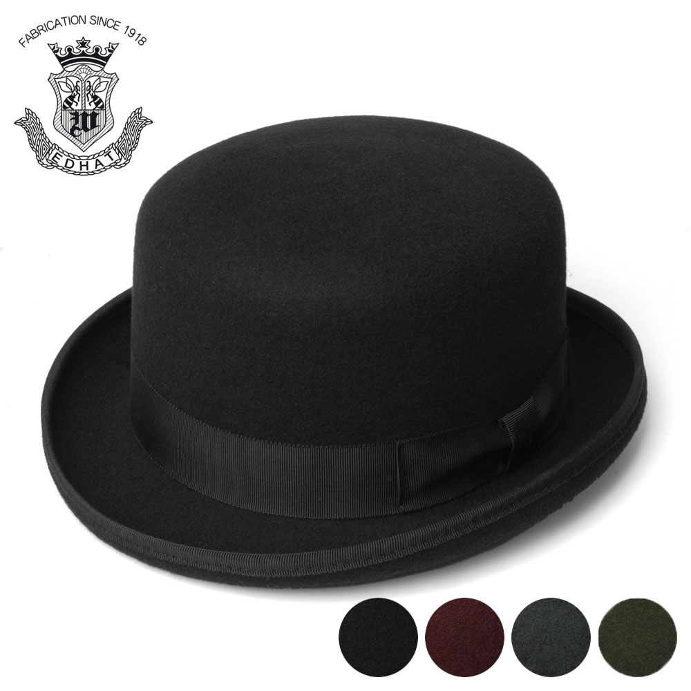 エドハット EDHAT フェルトハット メンズ 秋冬 日本製 ウール フェルト