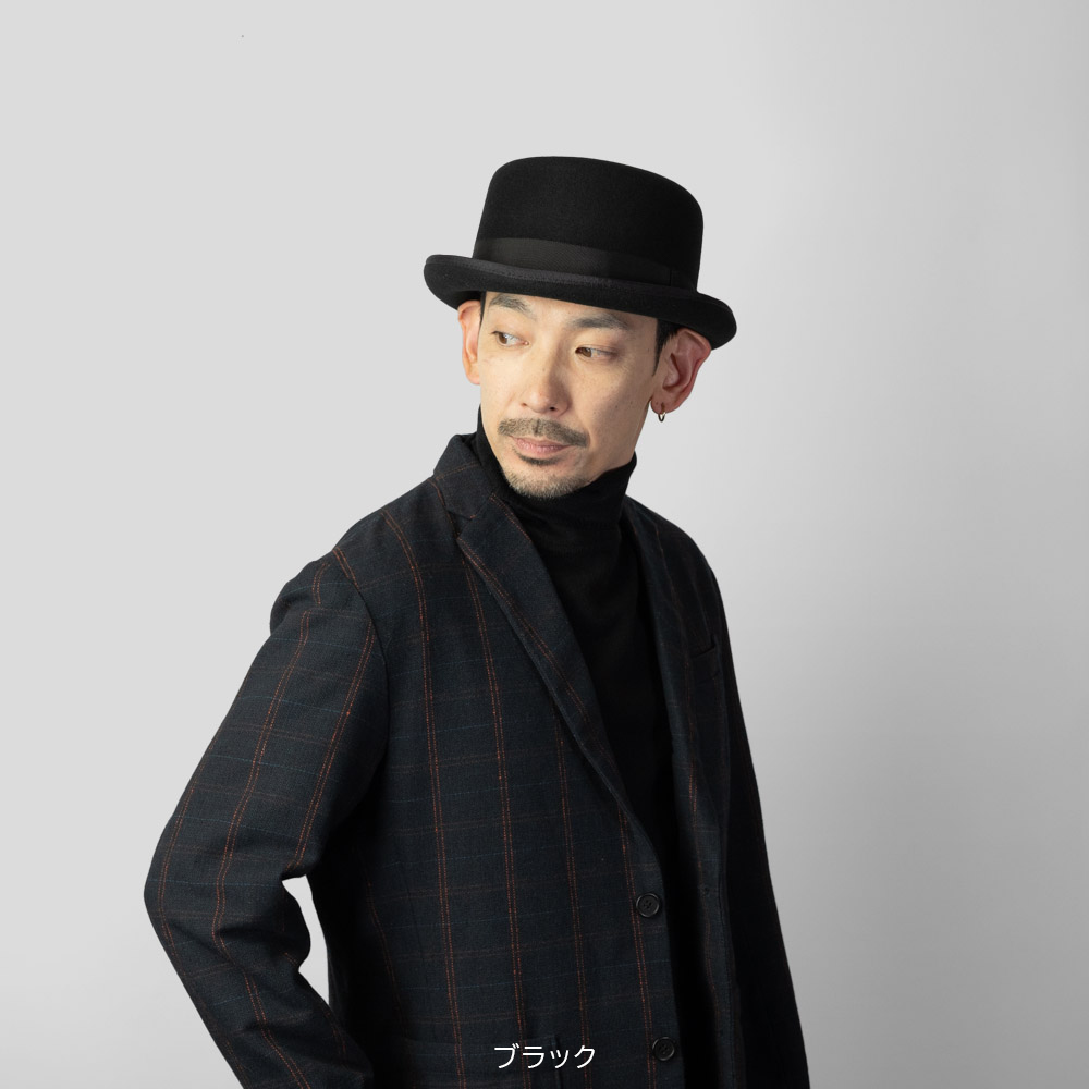 エドハット EDHAT フェルトハット メンズ 秋冬 日本製 ウール フェルト