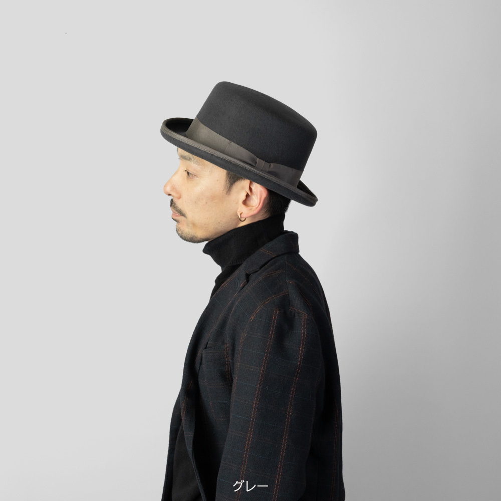 エドハット EDHAT フェルトハット メンズ 秋冬 日本製 ウール フェルト