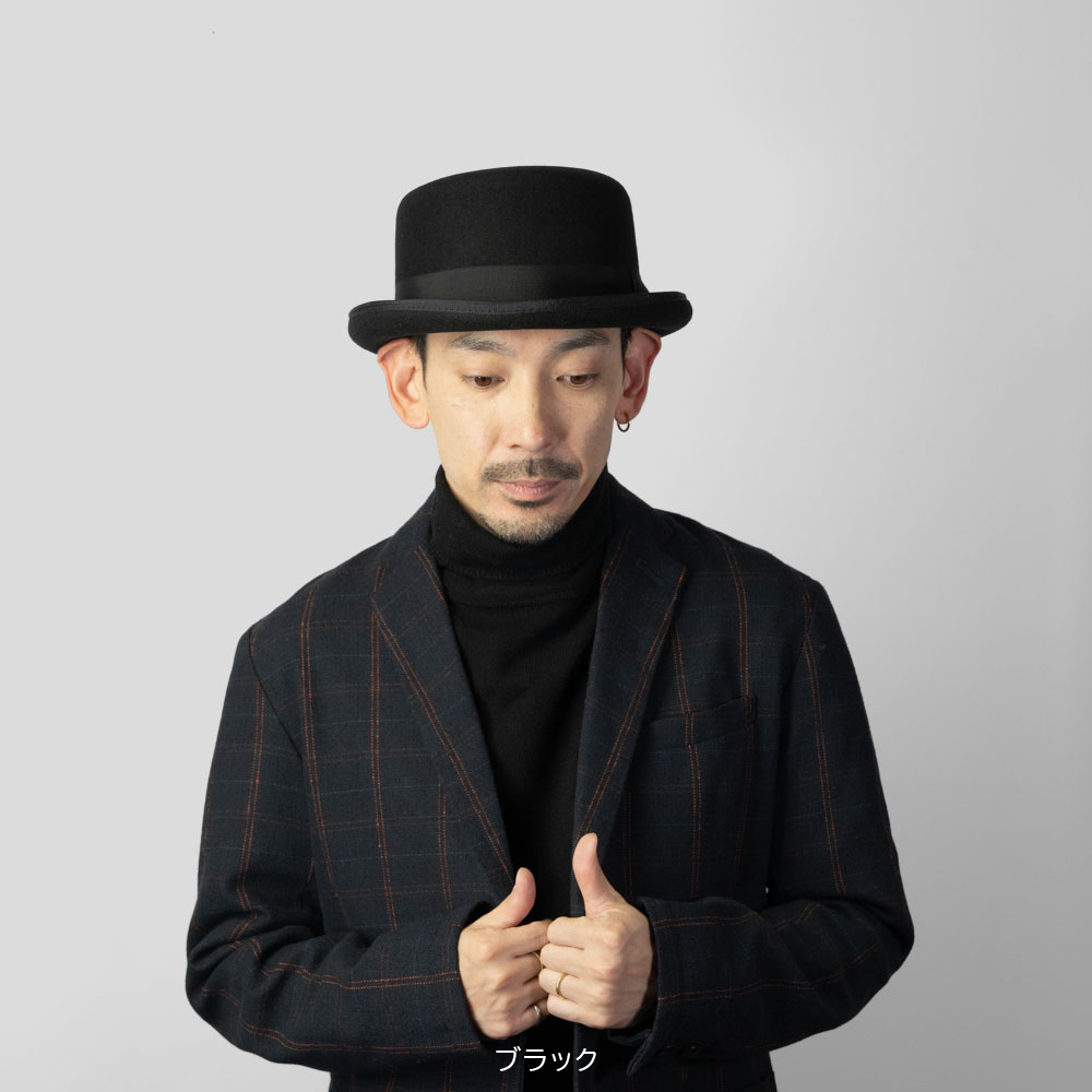 エドハット EDHAT フェルトハット メンズ 秋冬 日本製 ウール フェルト