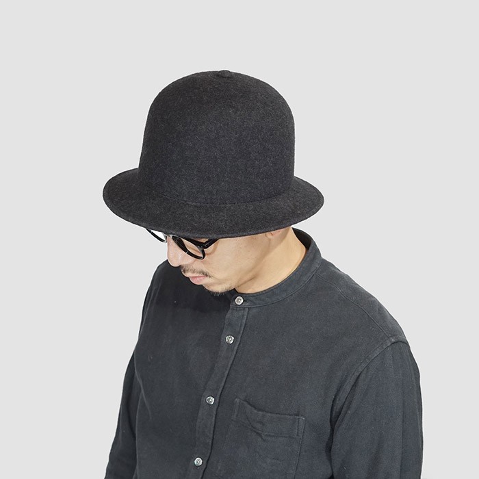 d.i.a.超レア黒 フェルトハット フェルトハット メンズ 秋冬 EDHAT エドハット ウール フェルト
