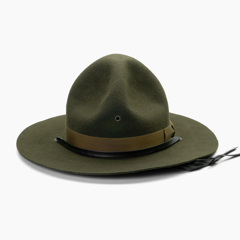 帽子 マウンテンハット 森林警備隊 つば 長い つば広 ハット メンズ