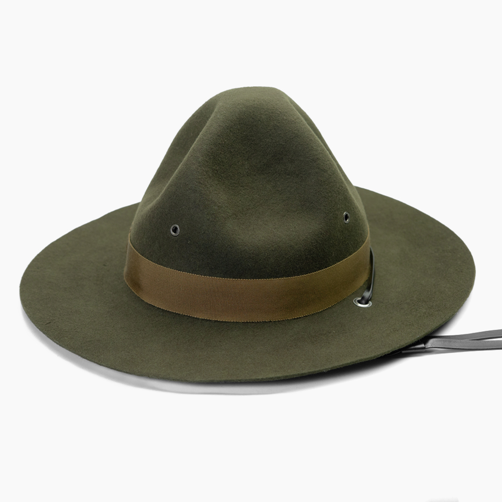 帽子 マウンテンハット 森林警備隊 つば 長い つば広 ハット メンズ