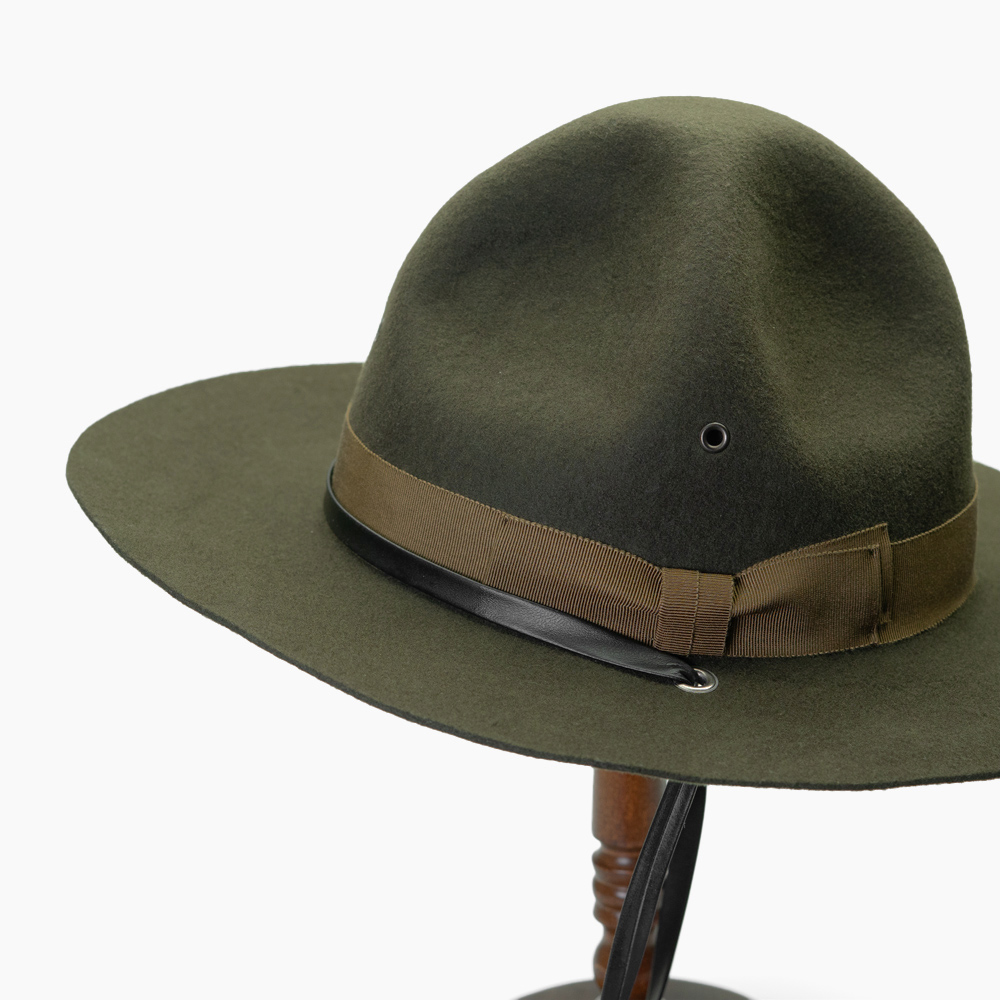 帽子 マウンテンハット 森林警備隊 つば 長い つば広 ハット メンズ