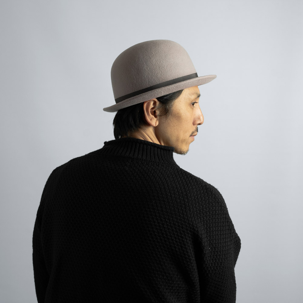 EDHAT エドハット 日本製 ウールフェルト ボーラーハット メンズ
