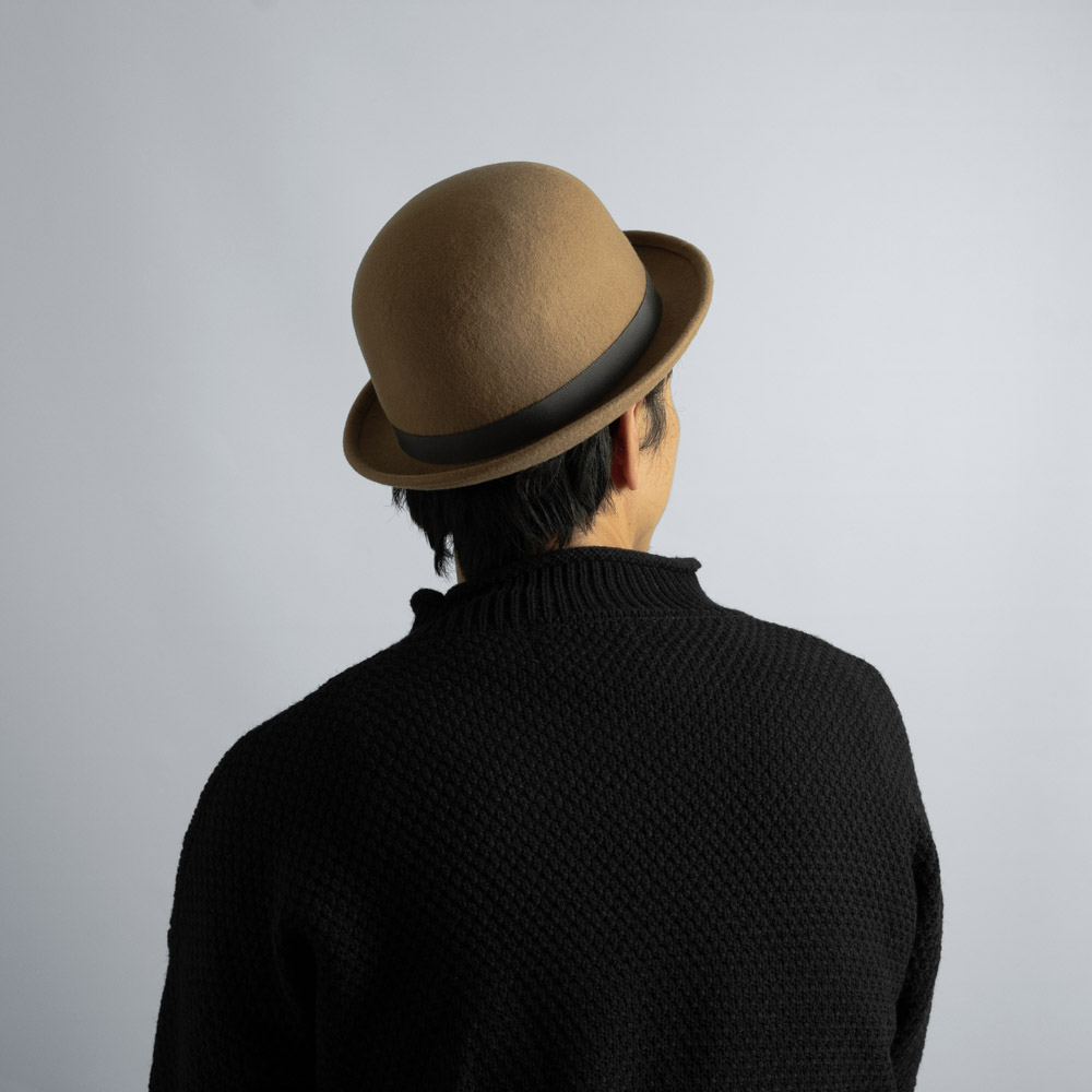 EDHAT エドハット 日本製 ウールフェルト ボーラーハット メンズ