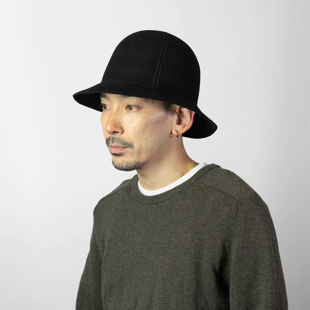 ハット 帽子 秋冬 メンズ レディース 折りたたみ ウール フェルト