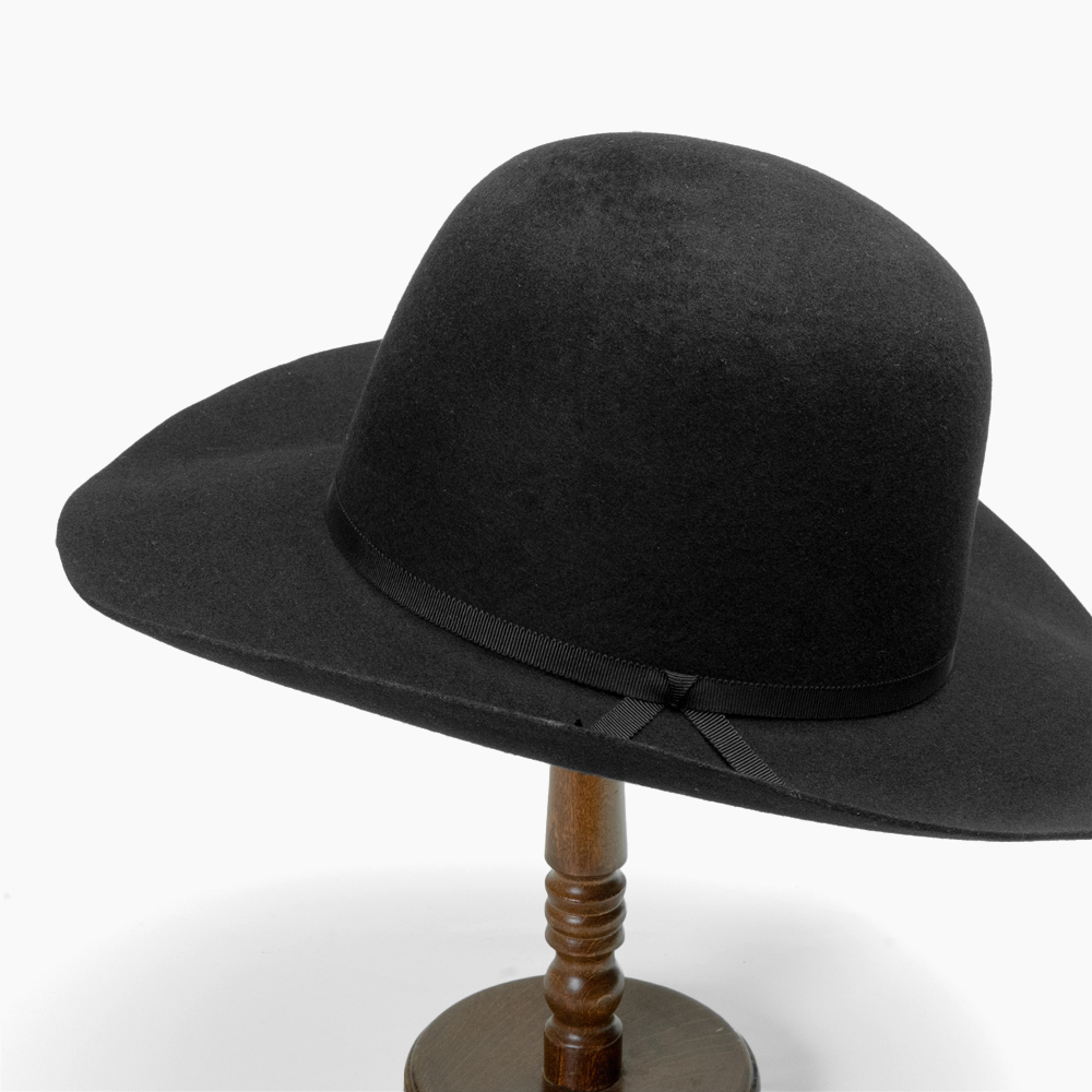 ハット メンズ レディース 秋冬 つば広 ボーラーハット キャトルマン