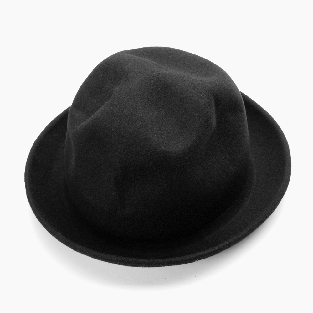 マウンテンハット 帽子 ハット メンズ 秋冬 つば 短い ウール フェルト