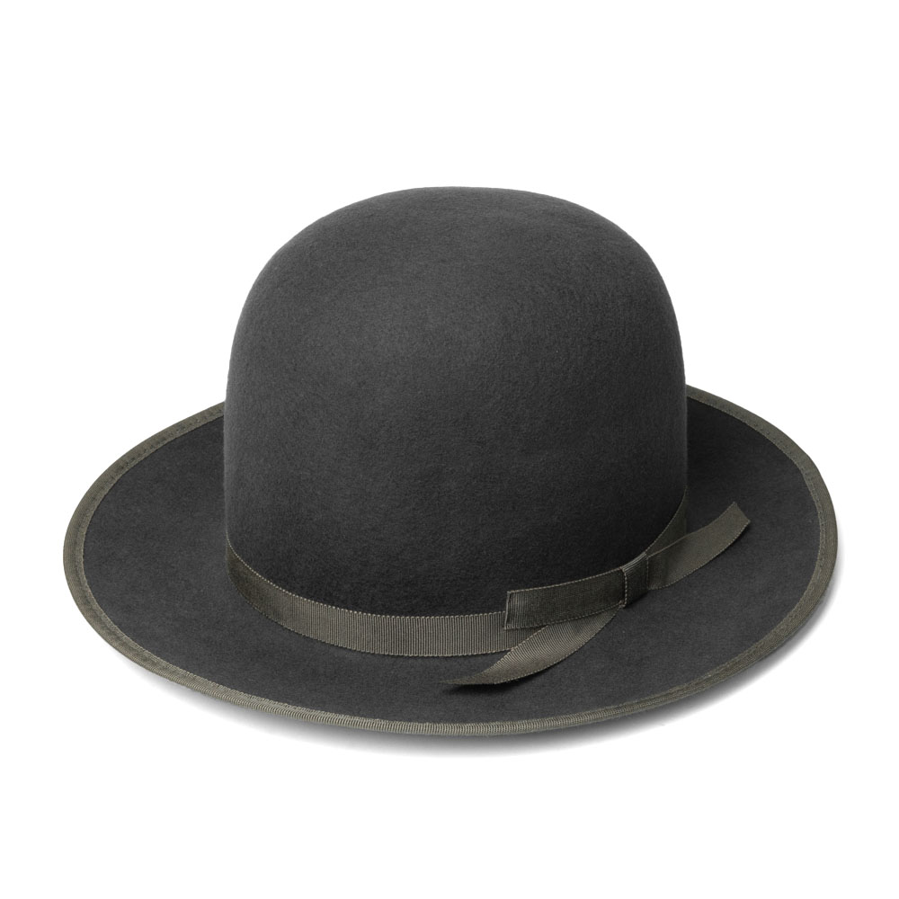 【未使用✨タグ付】ウールハット フェルトハット　グレー 秋冬　約58cm 未使用✨タグ付】ウールハット フェルトハット グレー 秋冬 約58cm
