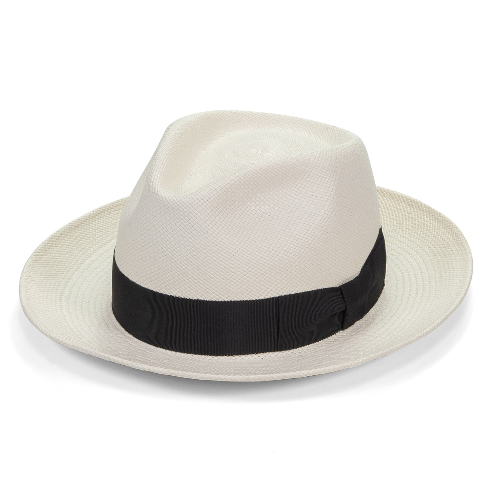 パナマハット メンズ つば広 ハット 夏 ストローハット パナマ帽 高級