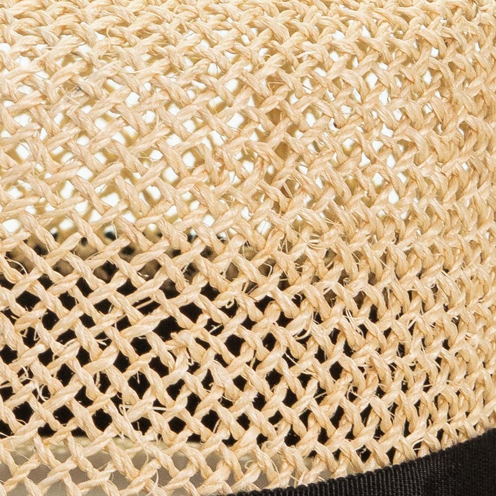 オプティモ ストローハット メンズ 夏 帽子 ハット スジ入り 麻 ジュート ブランド EDOHAT エドハット 筋入り 日本製 ベージュ シンプル 大人 16166429 |  | 10