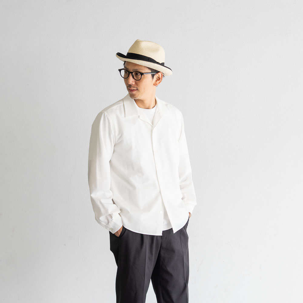 ハット ストローハット メンズ 夏 フォーマル 帽子 ホンブルグハット EDHAT エドハット 天然草 ラフィア 麦わら帽子 ベージュ ナチュラル冠婚葬祭 16166428 |  | 01