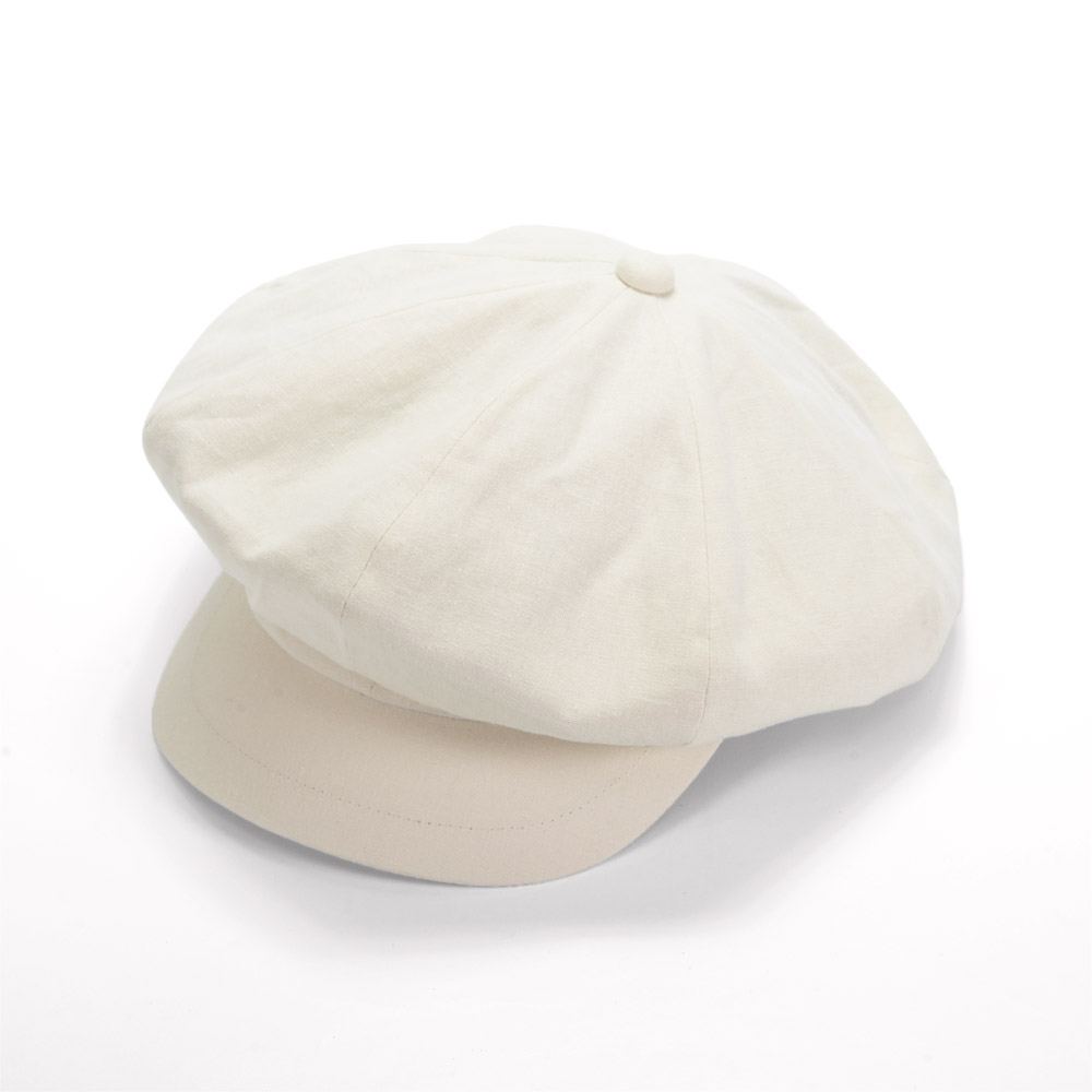 キャスケット メンズ レディース 春夏 コットンリネン 帽子 ブランド EDHAT エドハット ゆったり 大きめ シルエット キャスケット帽 サイズ調節 M-58163181 |  | 02