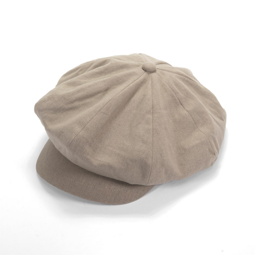 キャスケット メンズ レディース 春夏 コットンリネン 帽子 ブランド EDHAT エドハット ゆったり 大きめ シルエット キャスケット帽 サイズ調節 M-58163181 |  | 03