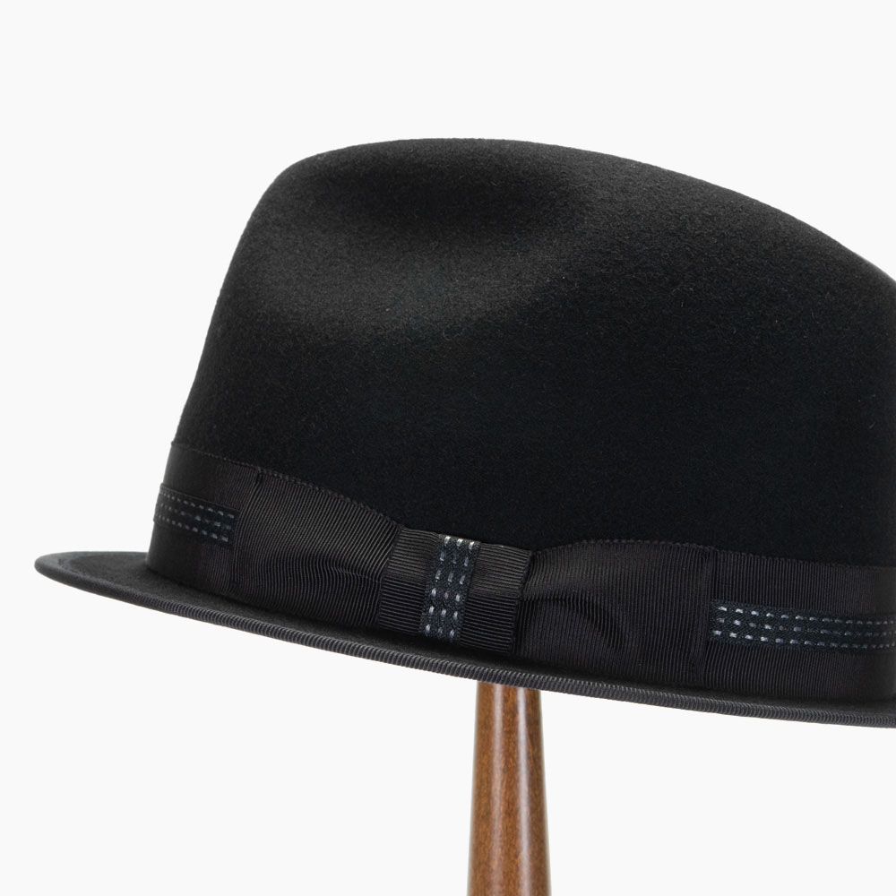 日本製 EDHAT エドハット ウールフェルト ショート ダウンブリム 短いつば 中折れハット サイズ調節可 帽子 メンズ レディース  M-16266482 |  | 09