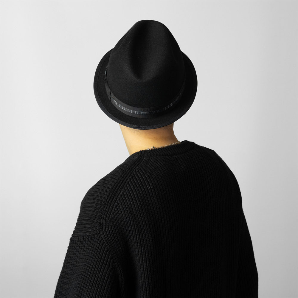 日本製 EDHAT エドハット ウールフェルト ショート ダウンブリム 短いつば 中折れハット サイズ調節可 帽子 メンズ レディース  M-16266482 |  | 03