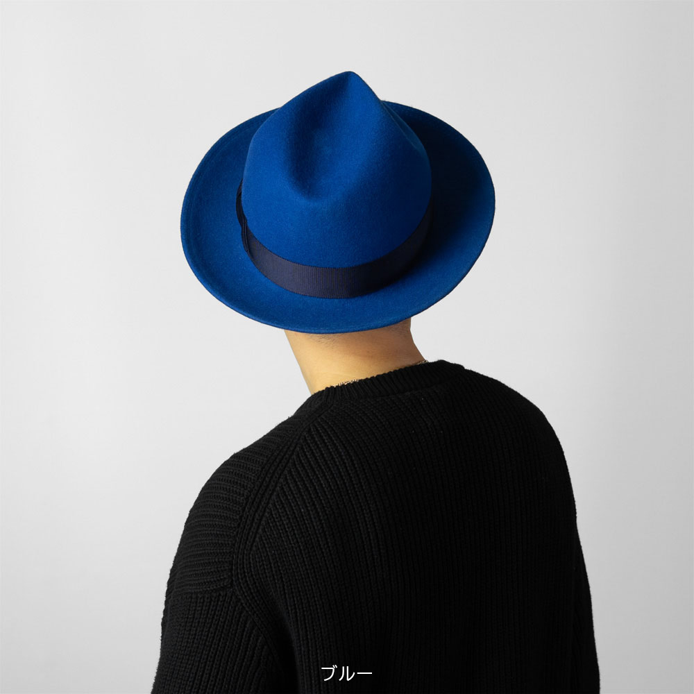 日本製 EDHAT ウール中折れハット サイズ調整可 クラシック  M-16235181 |  | 08